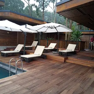 WPC pod ugrađen od firme Parket Dino u Africi